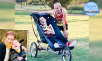 Video: 14-Year-Old Runner Pushes Her Big Brother in Wheelchair so They Can Race Together