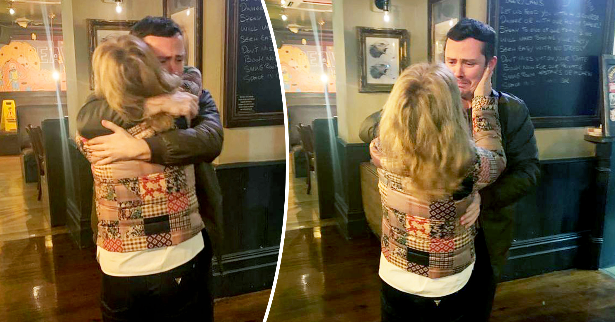 Son Breaks Down Hugging His Mom for the First Time Since Pandemic Separated Them for 2 Years - Vimarsana News