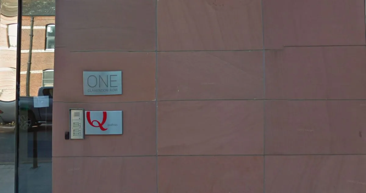 Headquarter of the U.S. experience management company Qualtrics Inc. in Costello House, Dublin., in July 2017. (Google Maps/Screenshot via The Epoch Times)