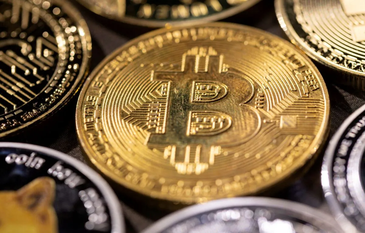 Representation of cryptocurrency bitcoin in this illustration
taken on Nov. 29, 2021. (Dado Ruvic/Reuters)