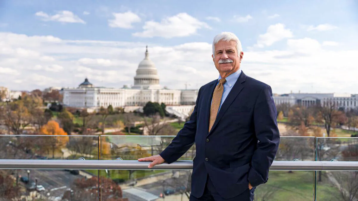 Robert Destro, former assistant secretary for the Bureau of Democracy, Human Rights, and Labor, in Washington on Dec. 8, 2021. (York Du/The Epoch Times)