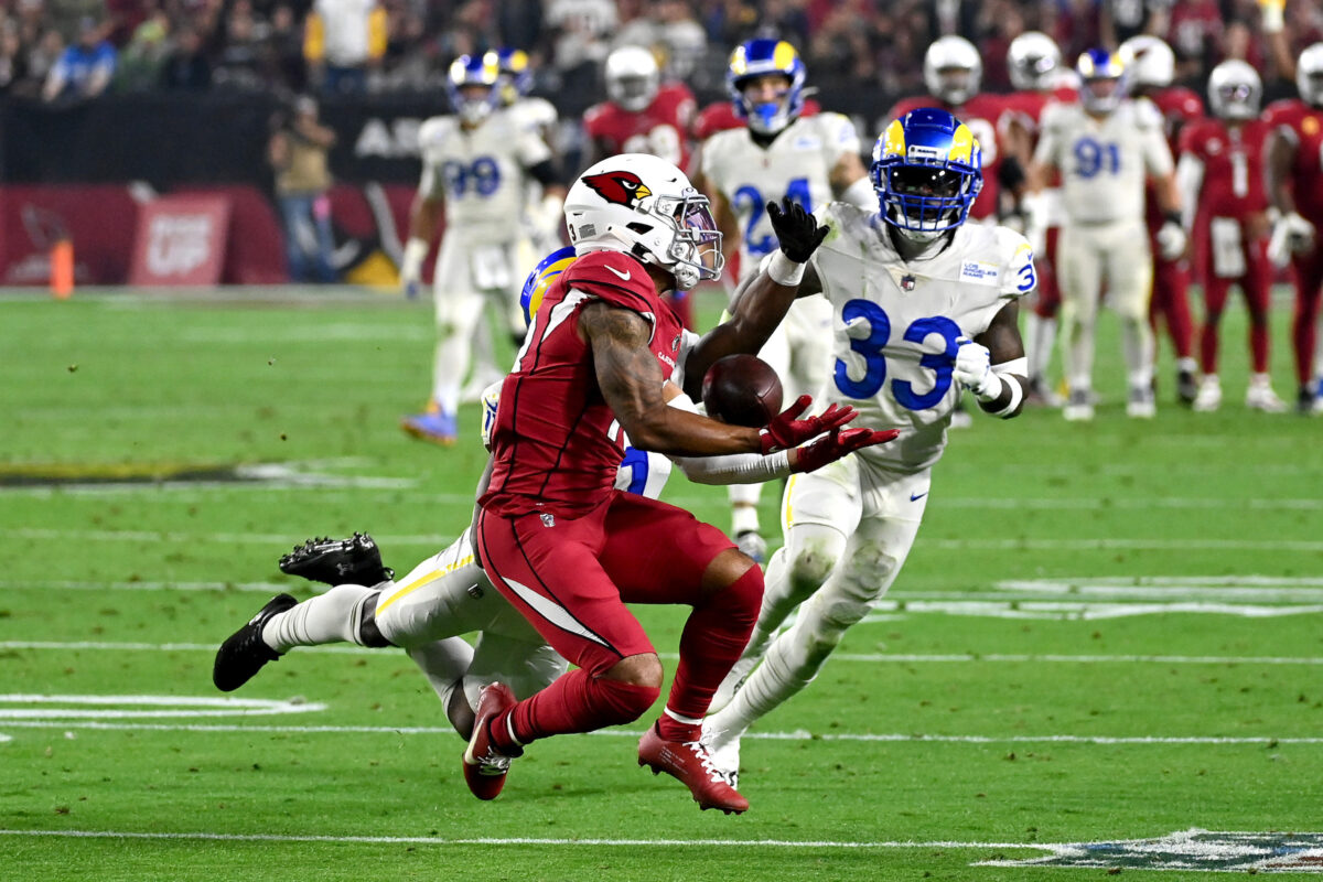 Arizona Cardinals overpowered in 30-23 loss to Los Angeles Rams in Glendale