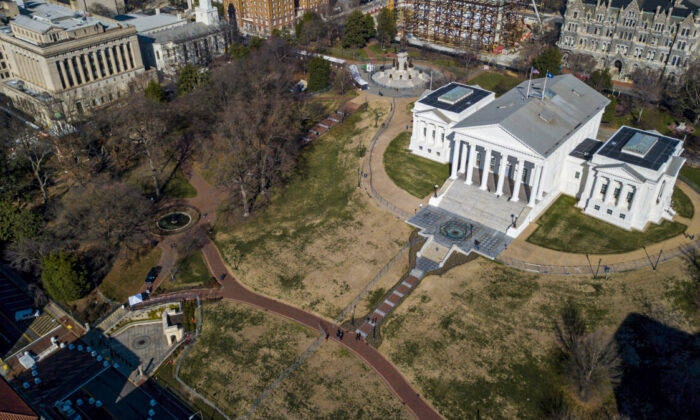 The Virginia State Capitol in Richmond, Va., on Jan. 19, 2020. (Steve Helber/AP Photo)