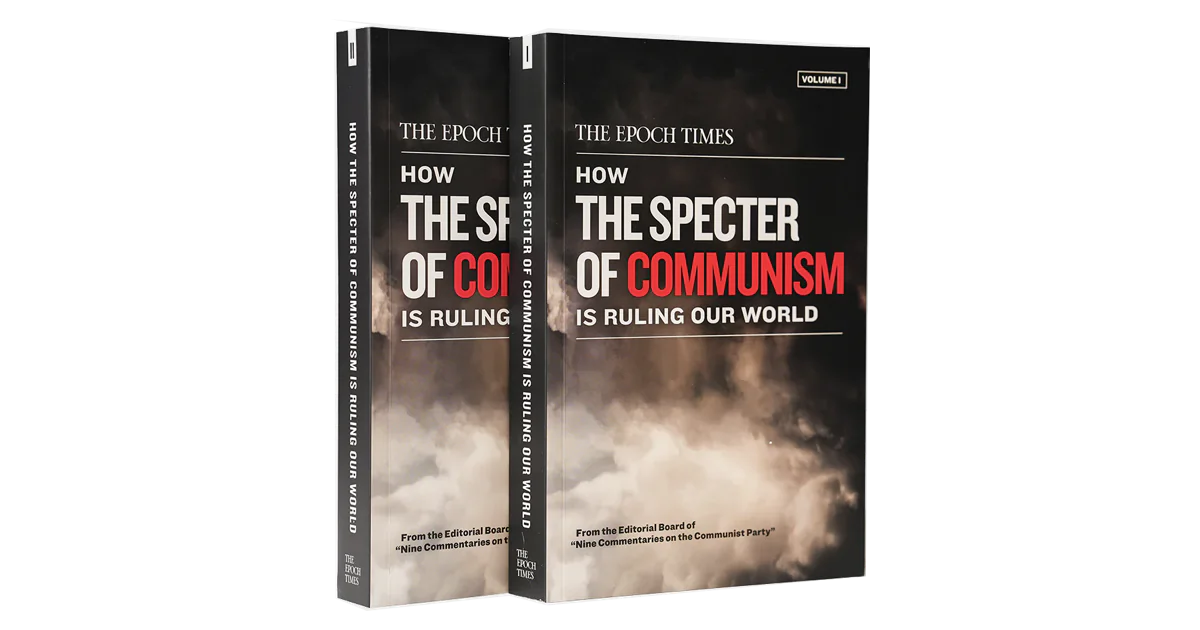 The Specter of Communism, an adaptation from Chinese of the book How the Specter of Communism Is Ruling Our World, by the editorial team of Nine Commentaries on the Communist Party. (The Epoch Times)