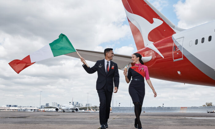 Qantas will launch Australia's only direct flight to continental Europe from June, 2022. (Qantas)