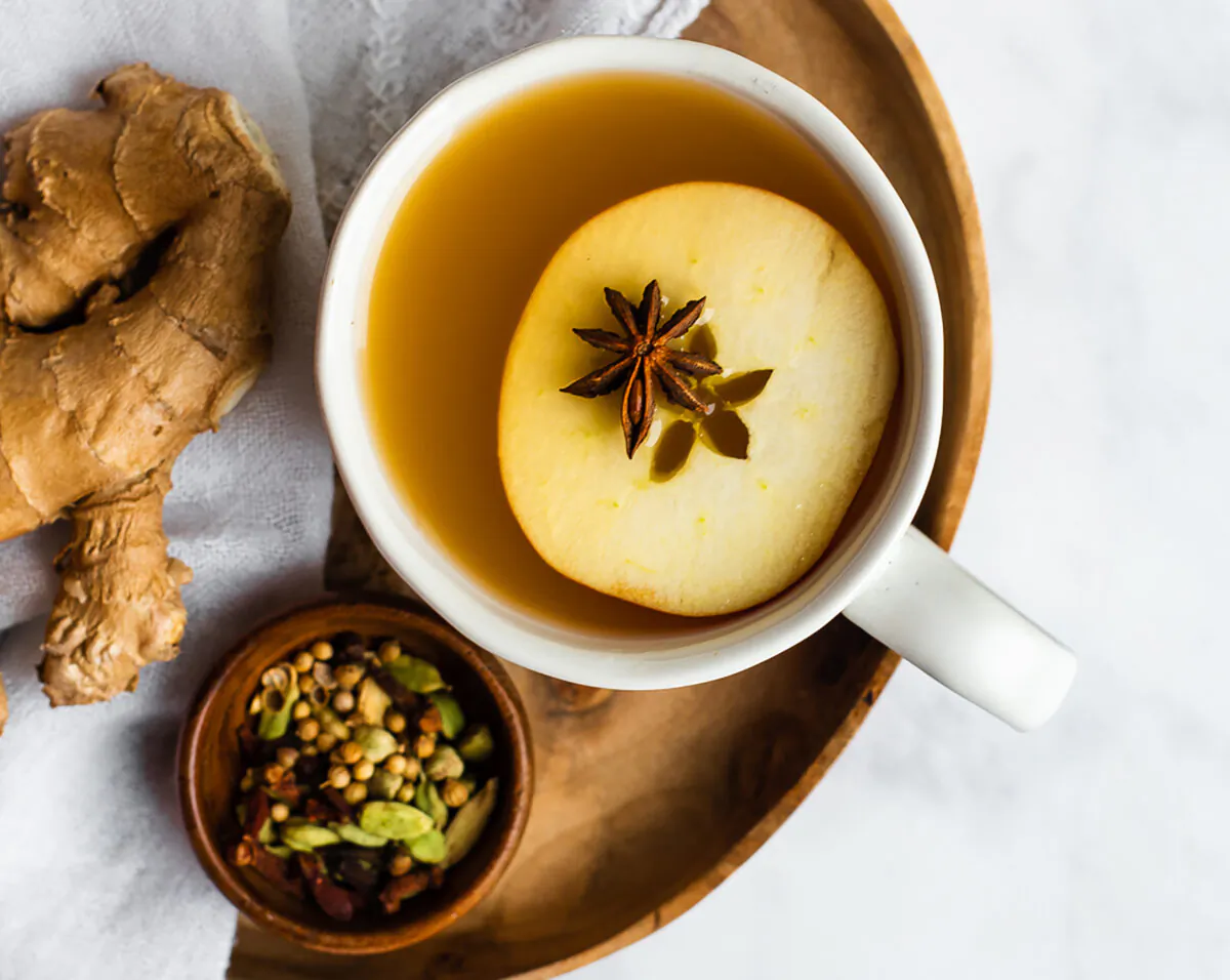 Brandy and hard cider give this homemade wassail a bit of kick, while soft apple cider or apple juice lends a little sweetness and tempers the alcohol. (Jennifer McGruther)