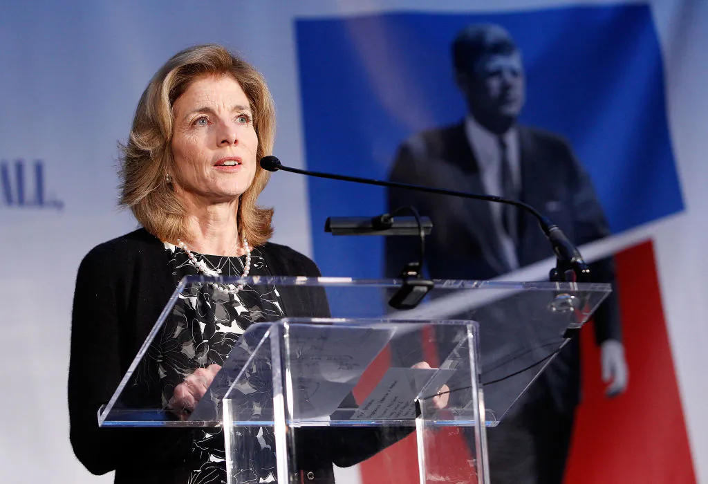 Ambassador Caroline Kennedy speaks at the American Visionary: John F. Kennedy's Life and Times debut gala at Smithsonian American Art Museum on May 2, 2017 in Washington, DC. (Paul Morigi/Getty Images for WS Productions)