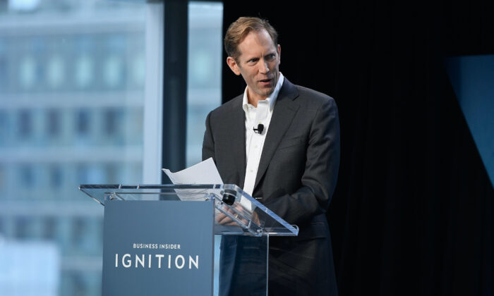 Henry Blodget of Business Insider speaks onstage at IGNITION: Future of Media, at Time Warner Center in New York on Nov. 29, 2017. (Roy Rochlin/Getty Images)