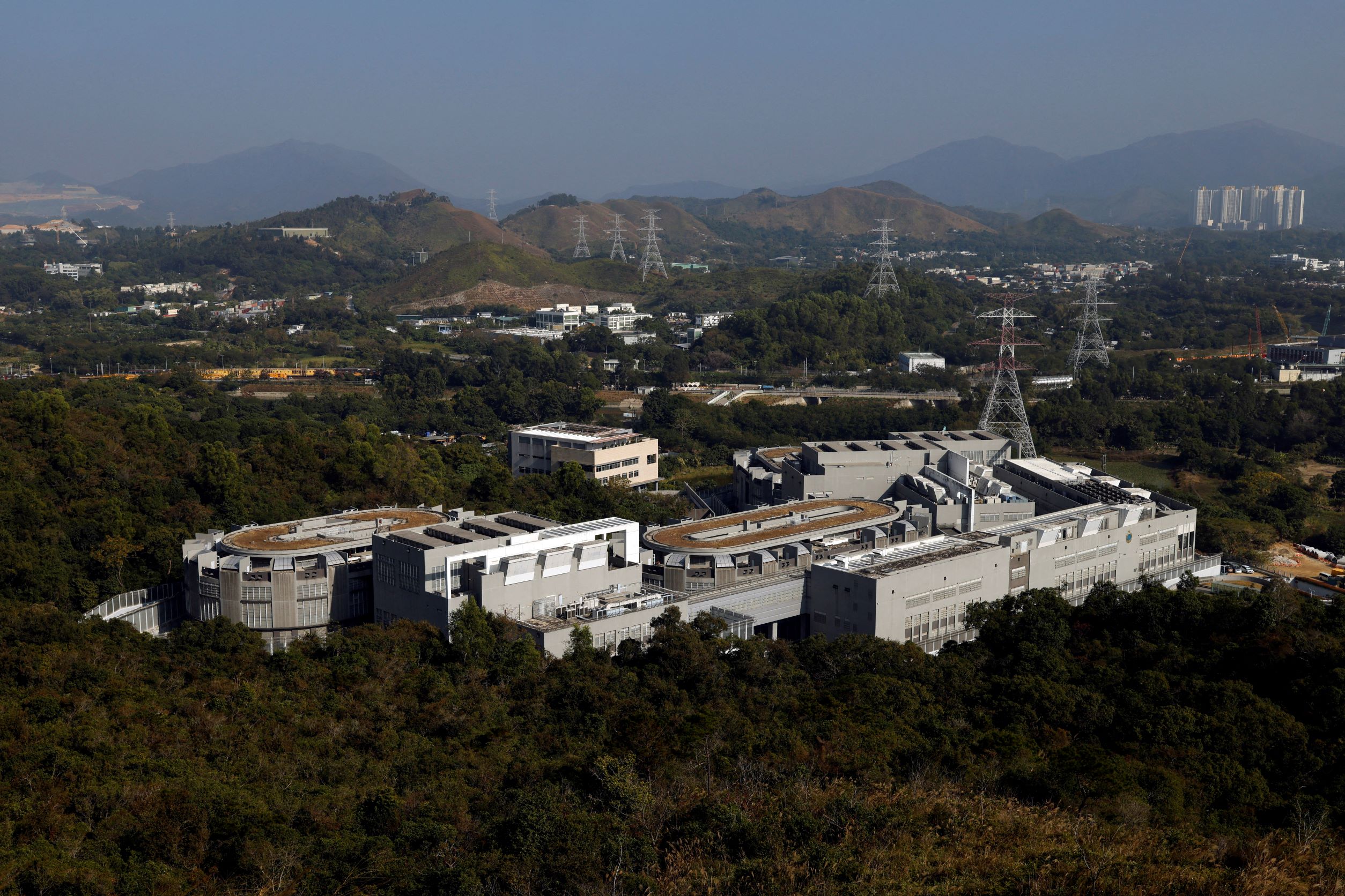 Lo Wu Correctional Institution, in Hong Kong, China