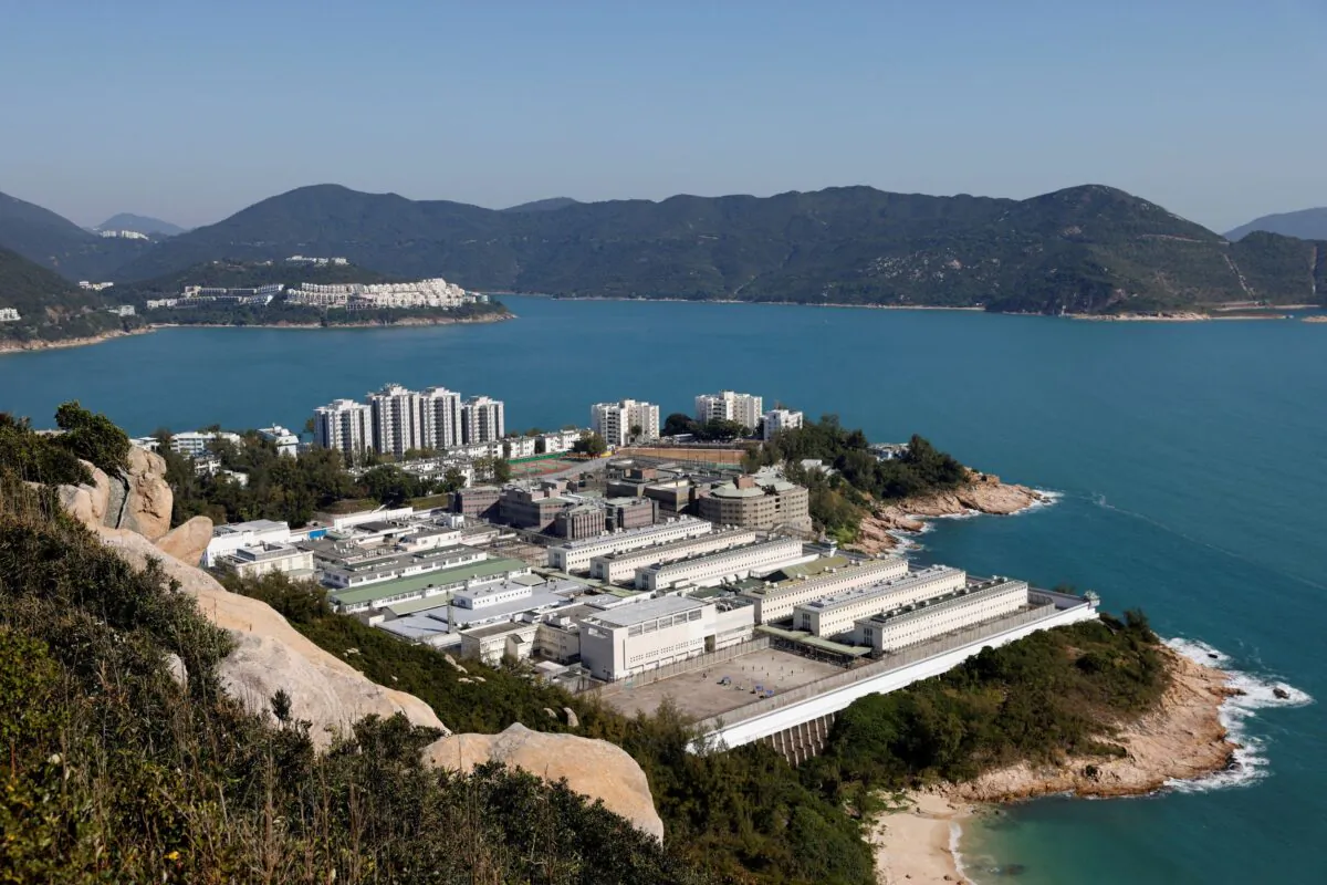 A general view of the Stanley Prison in Hong Kong, China, on Dec. 6, 2021. (Tyrone Siu/Reuters)