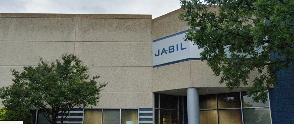 Headquarter of the American manufacturing services company Jabil in Austin, Texas, in April 2019. (Google Maps/Screenshot via The Epoch Times)
