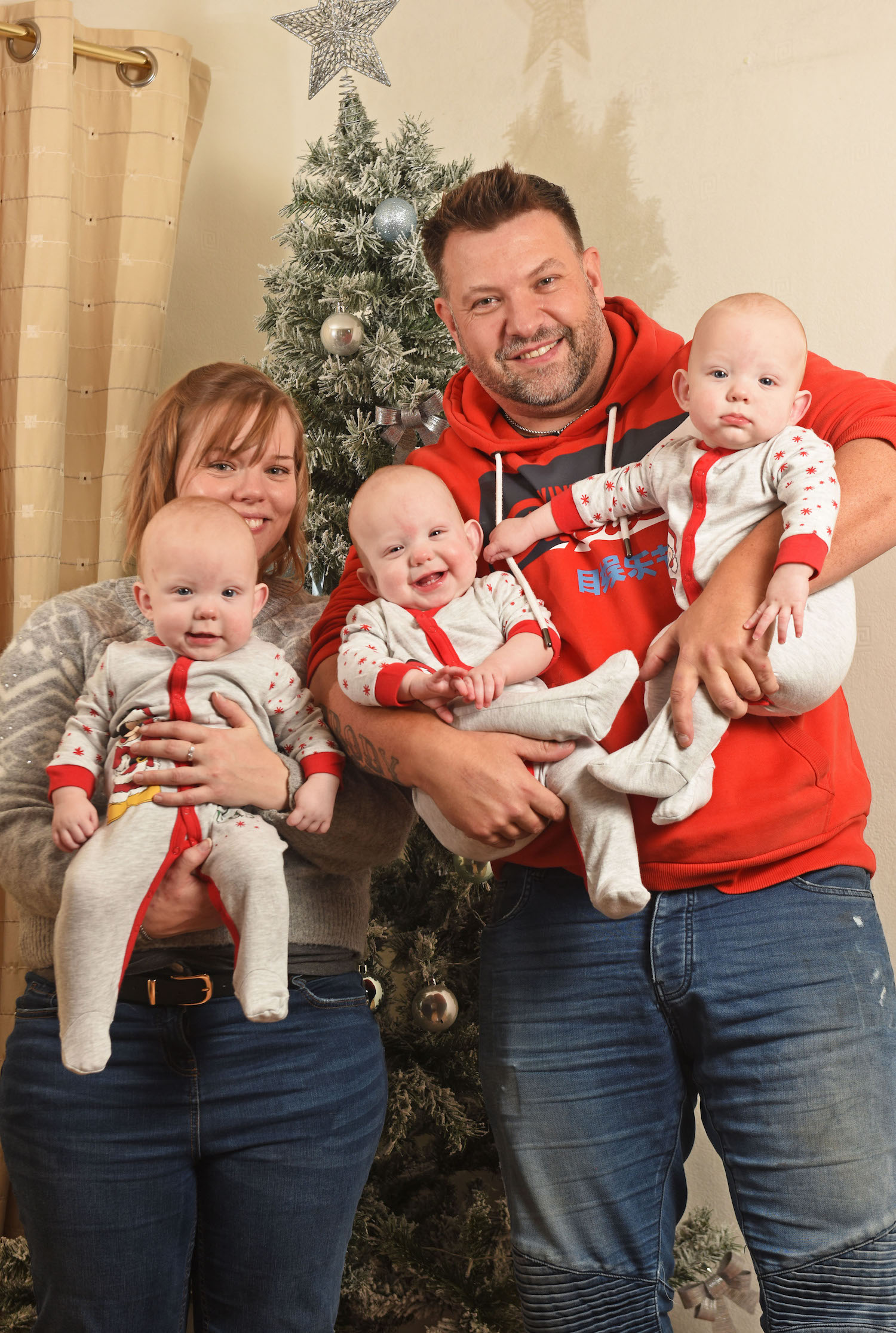 1-in-200-Million Rare Identical Triplets Are Set to Celebrate Their First Christmas | The Epoch Times