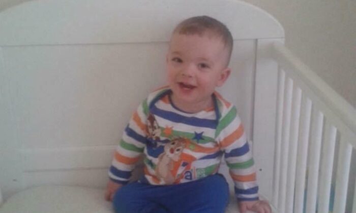 Undated handout photo of Logan Monaghan, who was murdered by his father Jordan Monaghan, issued by Lancashire Police on Dec. 17, 2021. (Lancashire Police PA)
