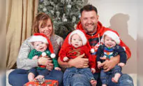 1-in-200-Million Rare Identical Triplets Are Set to Celebrate Their First Christmas