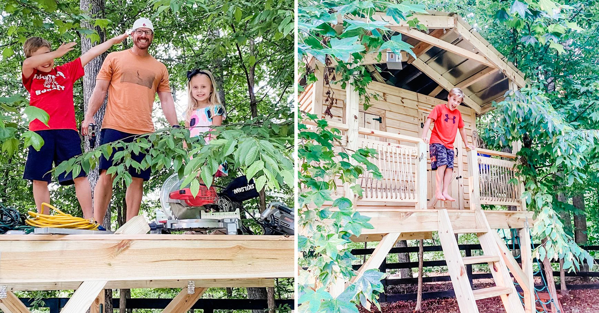 Dad Stuck at Home During COVID Builds Tree Fort for Kids—Then It Turns Into State-Wide Business - Vimarsana News