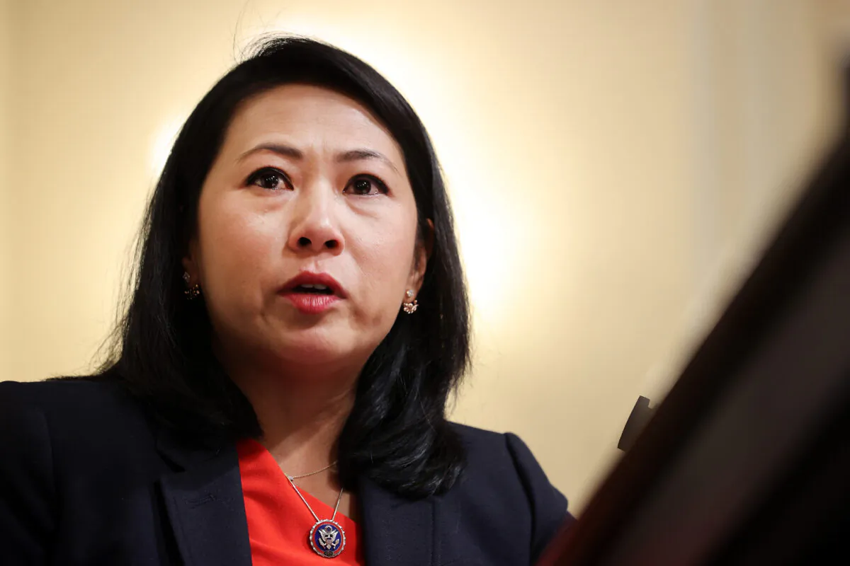 Rep. Stephanie Murphy (D-Fla.) is seen during a hearing in Washington on July 27, 2021. (Chip Somodevilla/Getty Images)
