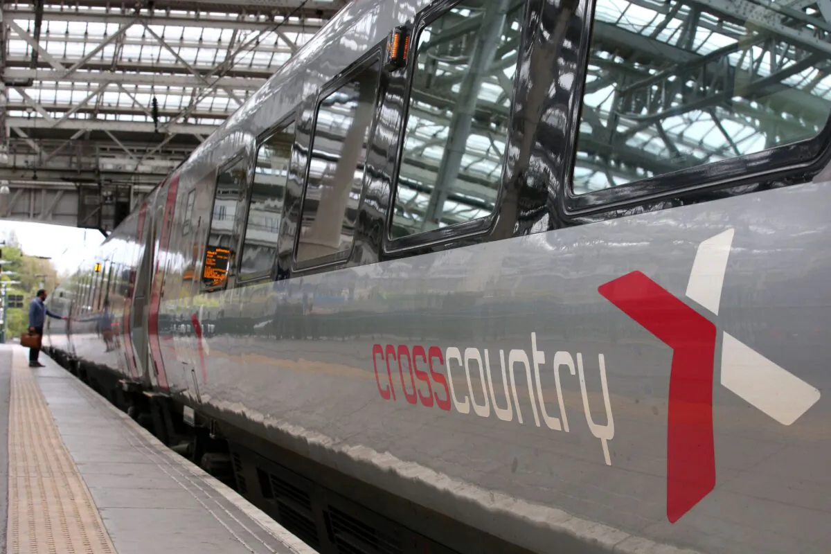 A CrossCountry train in an undated file photo. (Andrew Milligan/PA)