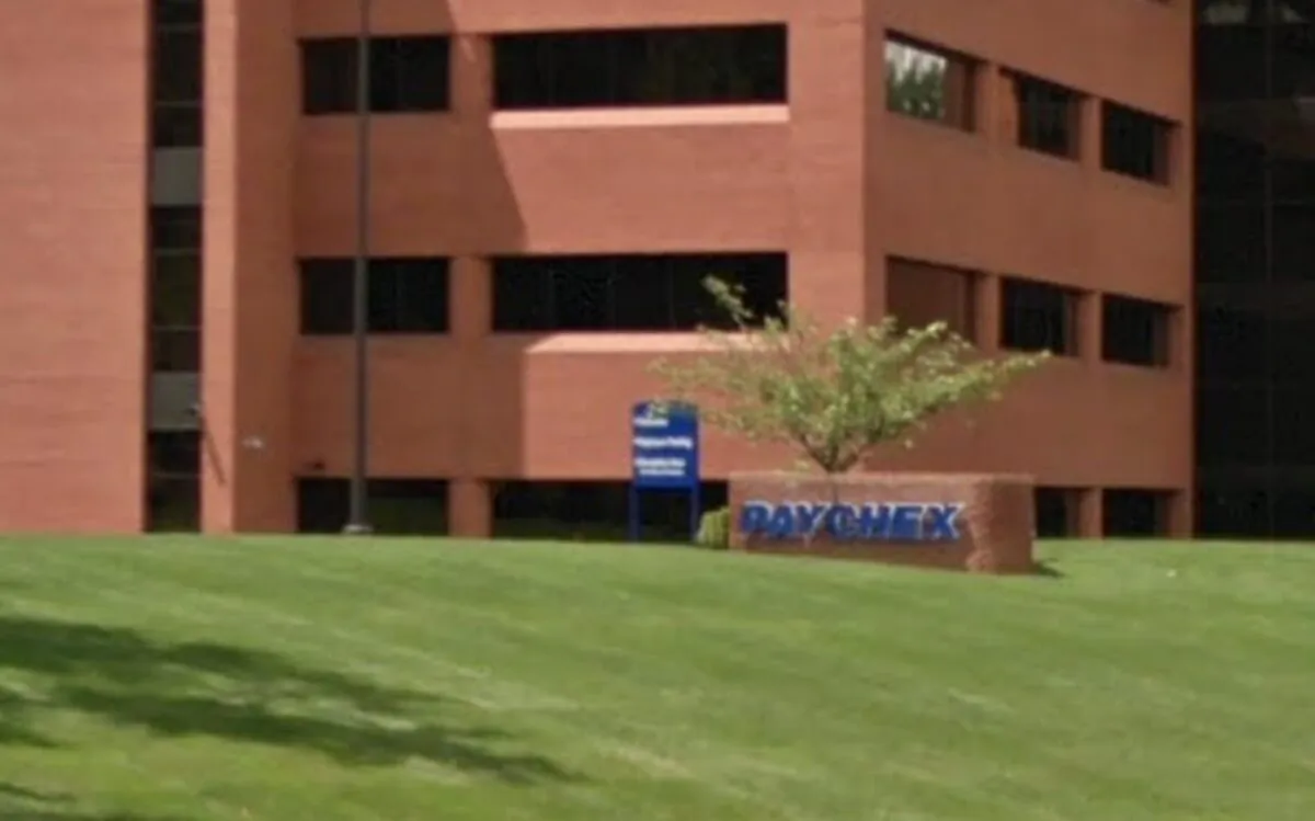 Paychex Corporate Headquarters in Rochester, N.Y., in June 2017. (Google Maps/Screenshot via The Epoch Times)