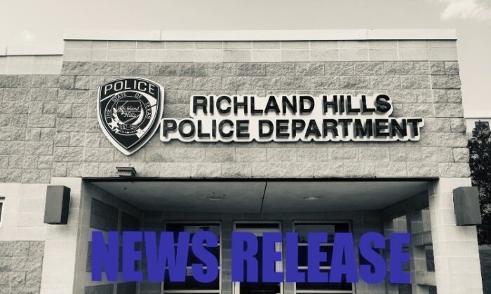 The Richland Hills Police Department in the Dallas-Fort Worth area of Texas. (Screenshot/Facebook)
