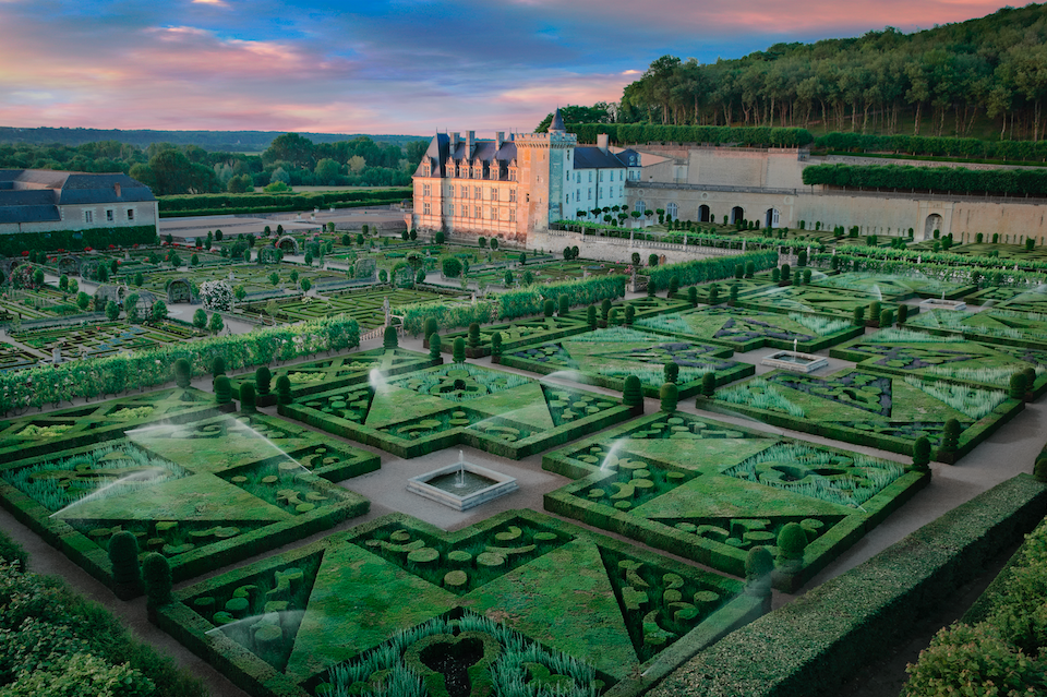 The breathtaking grounds at Château de Villandry. (F. Paillet)