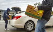 Local Nonprofit Distributes a Thousand Pounds of Food Ahead of Christmas