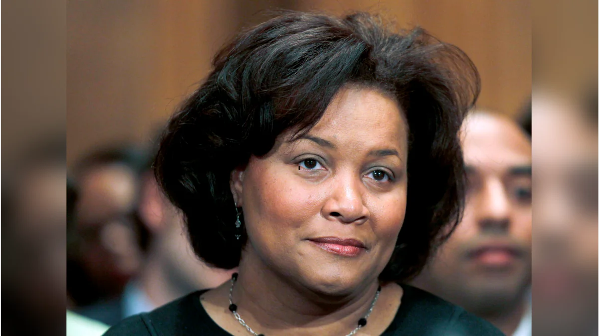 Judge J. Michelle Childs, who was nominated by President Barack Obama to the U.S. District Court, listens during her nomination hearing before the Senate Judiciary Committee on Capitol Hill in Washington on April 16, 2010.  (Charles Dharapak/AP Photo)