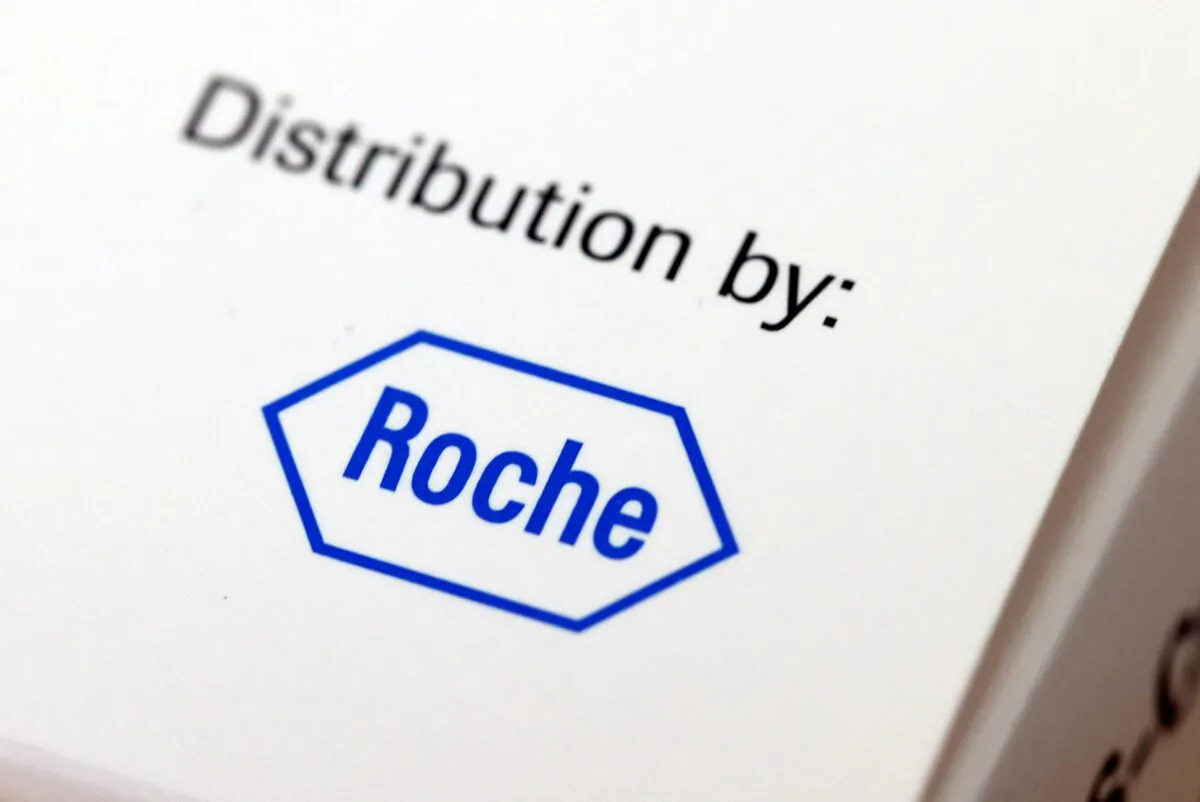 A box of material for rapid COVID-19 antigenic tests made by Swiss drugmaker Roche is pictured at the University Hospital (CHUV) during the coronavirus disease (COVID-19) outbreak in Lausanne, Switzerland, on Nov. 13, 2020. (Denis Balibouse/Reuters)