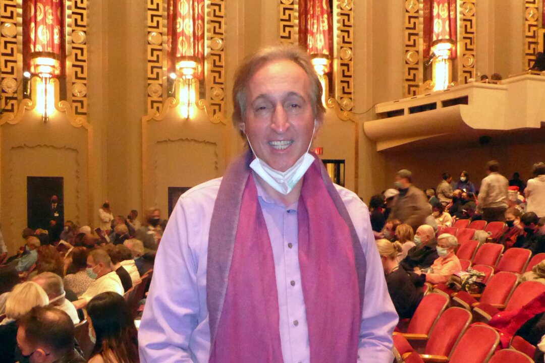 Paul Avgerinos at Shen Yun Performing Arts at The William H. Mortensen Hall in Hartford, on Dec. 26, 2021. (Frank Liang/The Epoch Times)