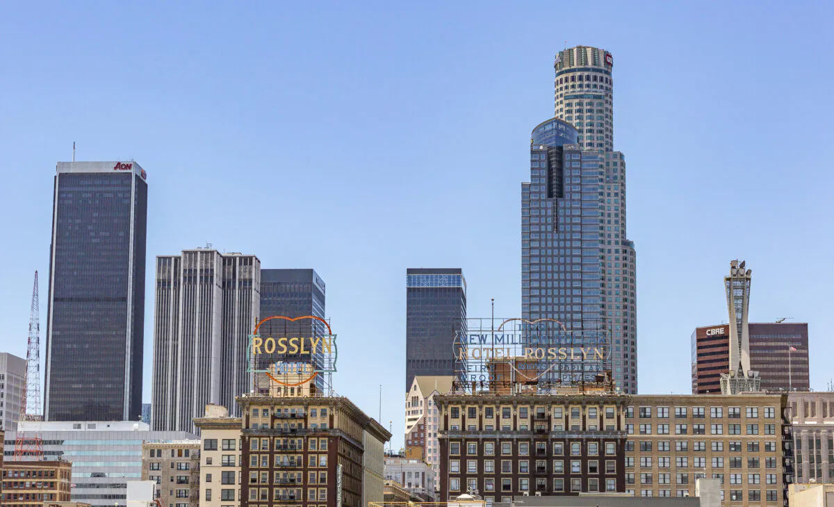 The City of Los Angeles, Calif., on June 9, 2021. (John Fredricks/the Epoch Times)