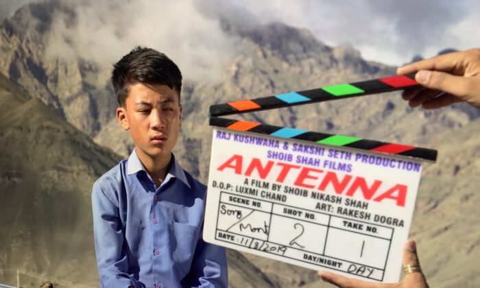 A shot from the Ladakh-based film, "Antenna" by Shoib Nikash Shah, a film maker born on the India-Pakistan disputed border in Poonch.  (Courtesy Shoib Nikash Shah Films)