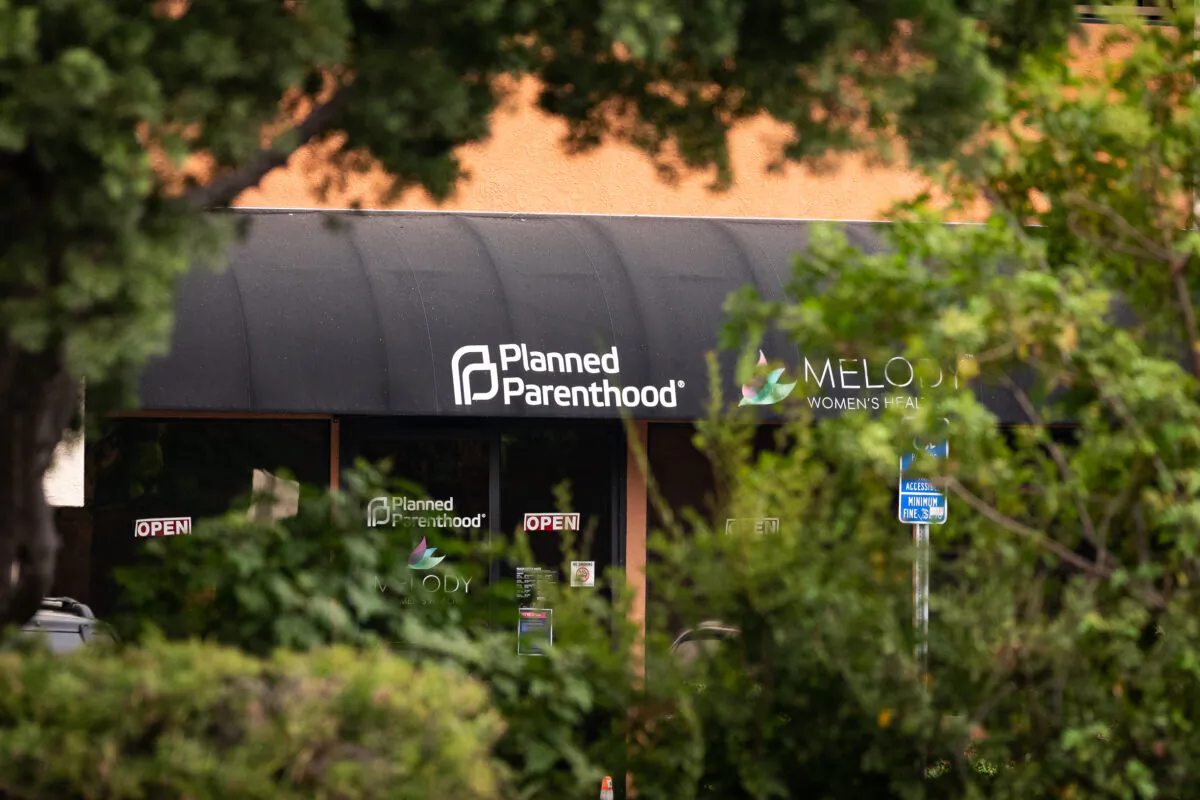 A Planned Parenthood facility in Anaheim, Calif., on Sept. 10, 2020. (John Fredricks/The Epoch Times)