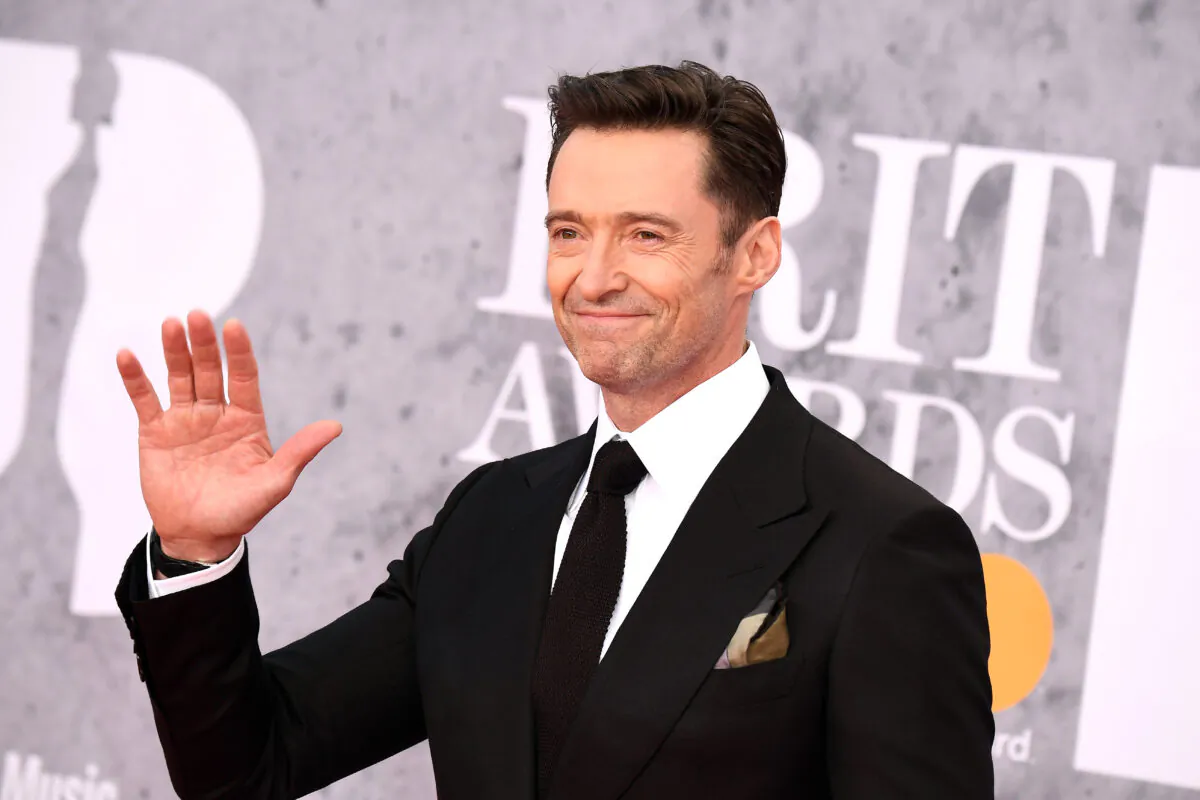 Hugh Jackman attending The BRIT Awards 2019 held at The O2 Arena in London, England, on Feb. 20, 2019. (Jeff Spicer/Getty Images)