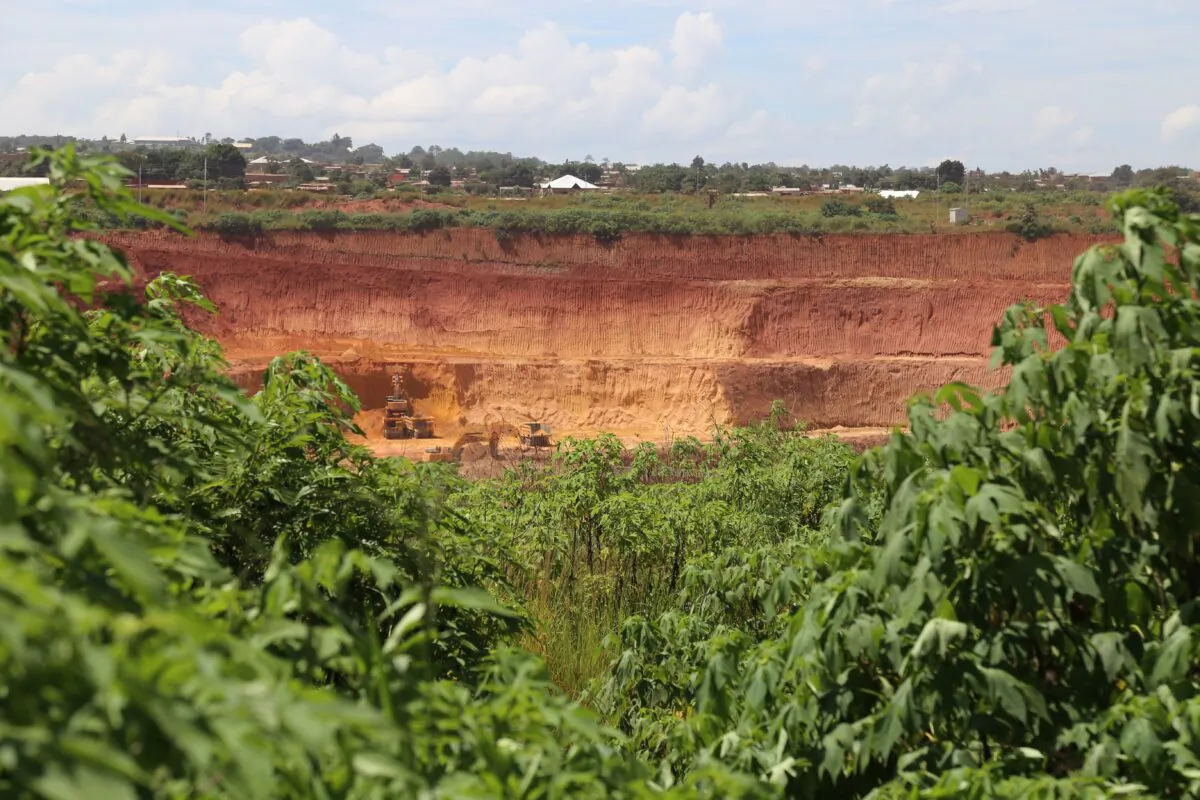 General view of the copper and cobalt mine of Kolwezi, Congo, on Feb. 14, 2018. The Democratic Republic of Congo is the leading cobalt producer providing 67 percent of the increasing global demand. (Samir Tounsi/AFP via Getty Images)