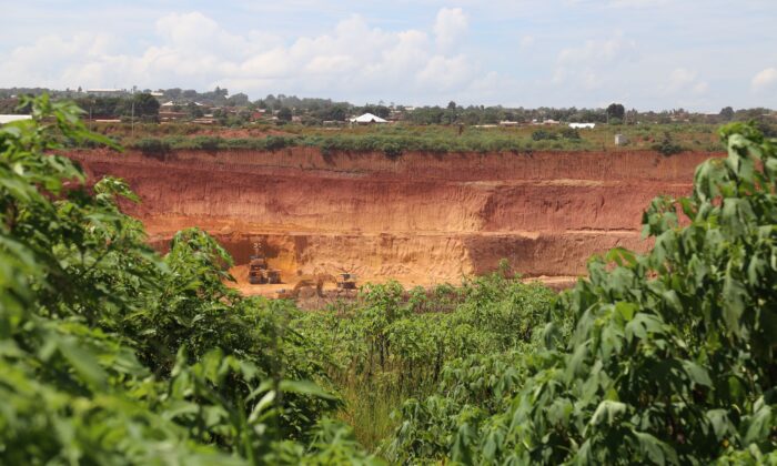 General view of the copper and cobalt mine of Kolwezi, Congo, on Feb. 14, 2018. The Democratic Republic of Congo is the leading cobalt producer providing 67 percent of the increasing global demand. (Samir Tounsi/AFP via Getty Images)