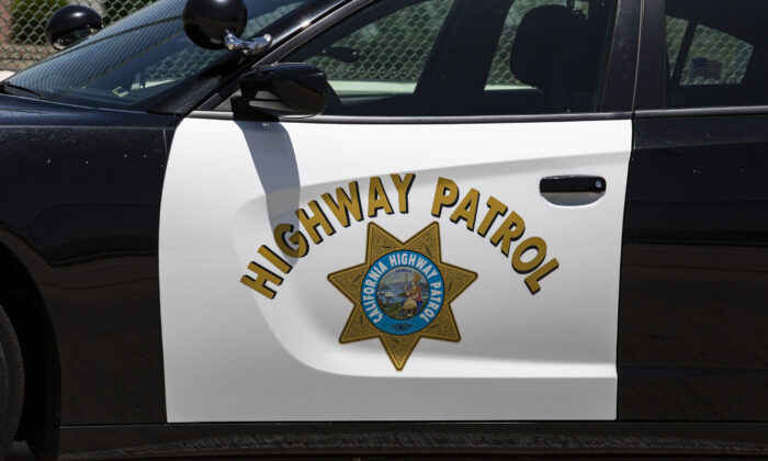 A California Highway Patrol vehicle in Orange, Calif., on May 22, 2021. (John Fredricks/The Epoch Times)