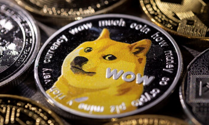 A representation of cryptocurrency Dogecoin is seen in this illustration taken on Nov. 29, 2021. (Dado Ruvic/Illustration/Reuters)