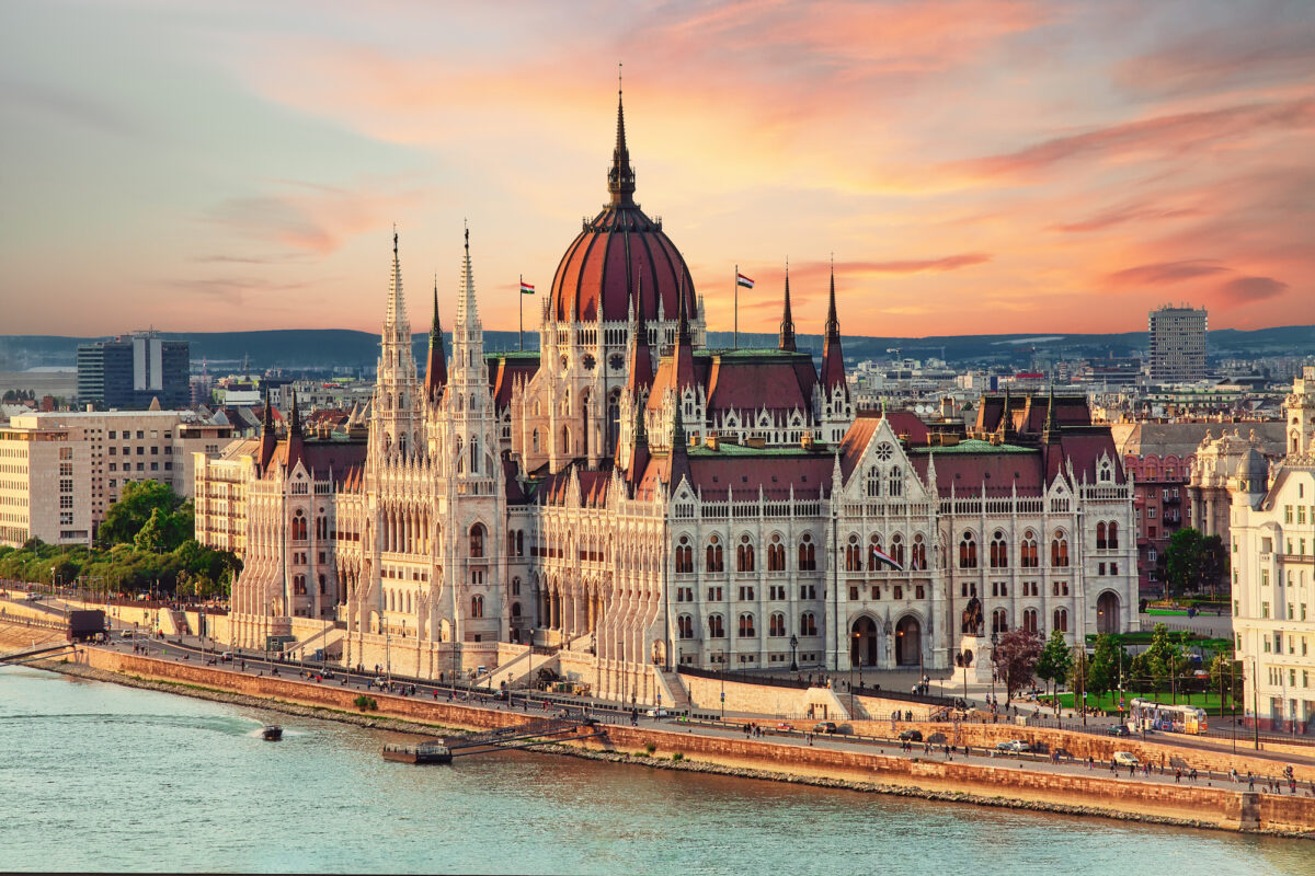 Hungary’s picturesque Parliament, on the banks of the Danube River. (Ekaterina Polischuk/Shutterstock)