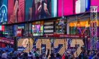 Limited Number of Revelers Return to Times Square to Usher in 2022