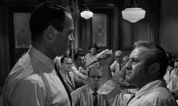 reenacting the crime in 12 angry men