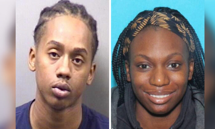 (Left) Darius D. Sullivan. (Right) Xandria A. Harris. (Illinois State Police via AP)