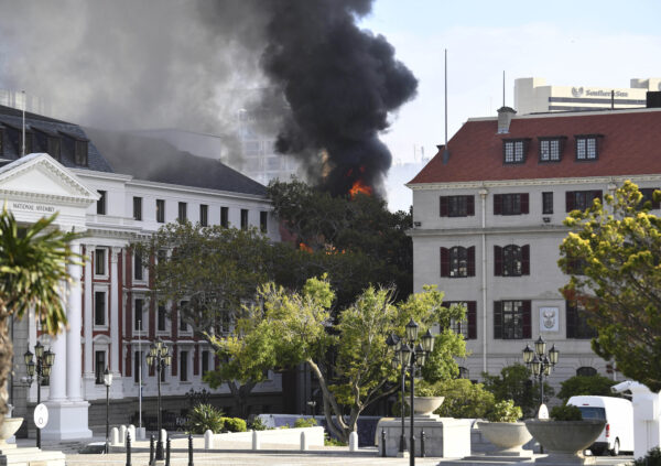 South Africa fire