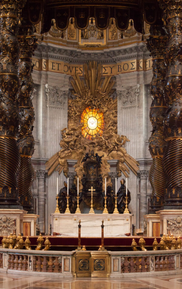 St Peters Basilica-Baldachino-Chair of Peter