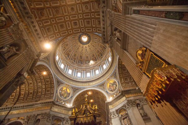 St Peters Basilica-ceiling & dome