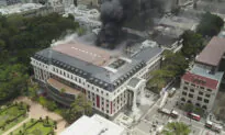 Fire Reignites at South Africa’s Parliament in Cape Town