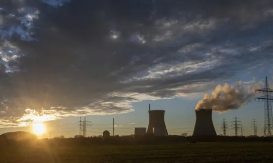 In Altered Photo from Public TV Network, Nuclear Plant Appears to Issue Black Smoke Instead of Water Vapor