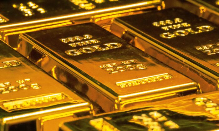 A stock photo of gold bars. (Jingming Pan/Unsplash)