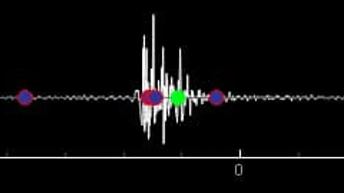 The blast wave from a meteor that caused an earthshaking boom over suburban Pittsburgh on Jan. 1, 2022. (NASA Meteor Watch)