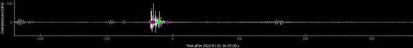 blast wave from the meteor