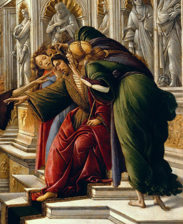 Calumny of Apelles-Botticelli