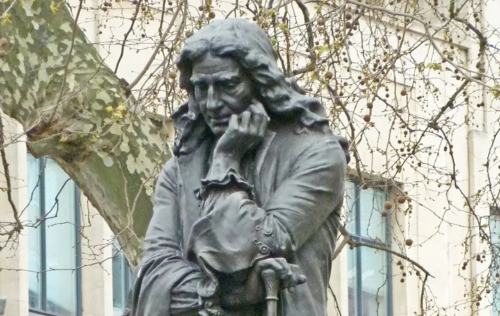 A statue of Edward Colston, slave trader and philanthropist, in Bristol, England, on March 31, 2012. (Tim Green via Wikimedia Commons/CC BY 2.0)